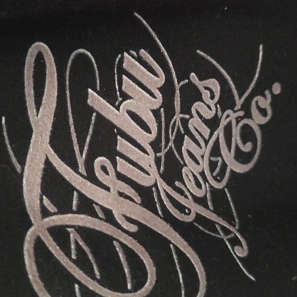 NWT VINTAGE FUBU Black and Red Hoodie with Graphic Accents - Picture 3 of 5